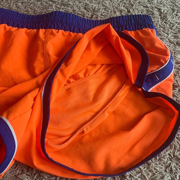 Under Armour Orange / Blue Athletic Short Size Medium - Picture 6 of 7